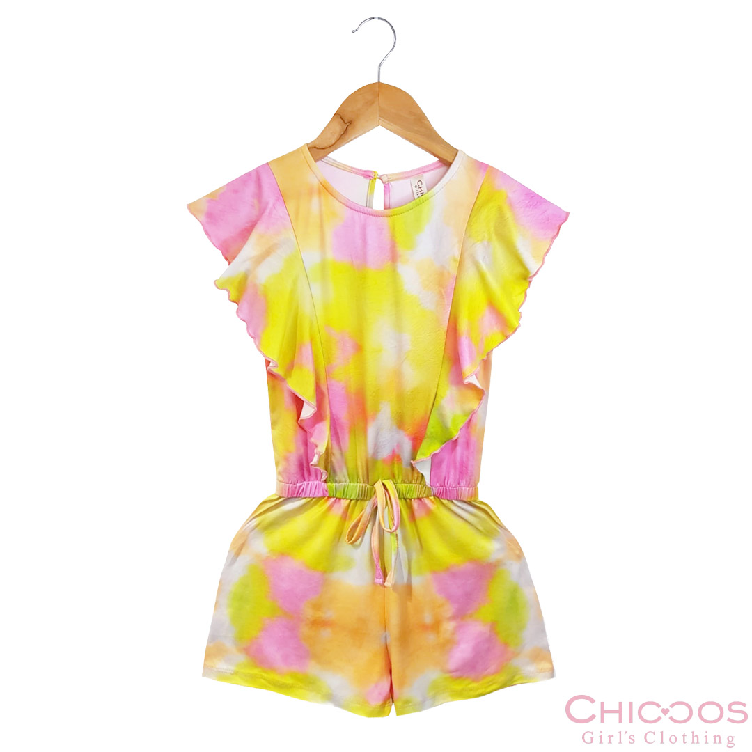 Jumper Tie Dye Amarillo-Rosa | Chiccos